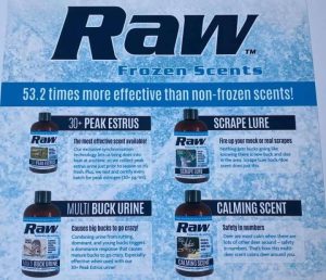 Raw Frozen Scents (For Any 3)