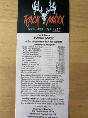 Rack Maxx Power Maxx Premium Blend Deer Feed®